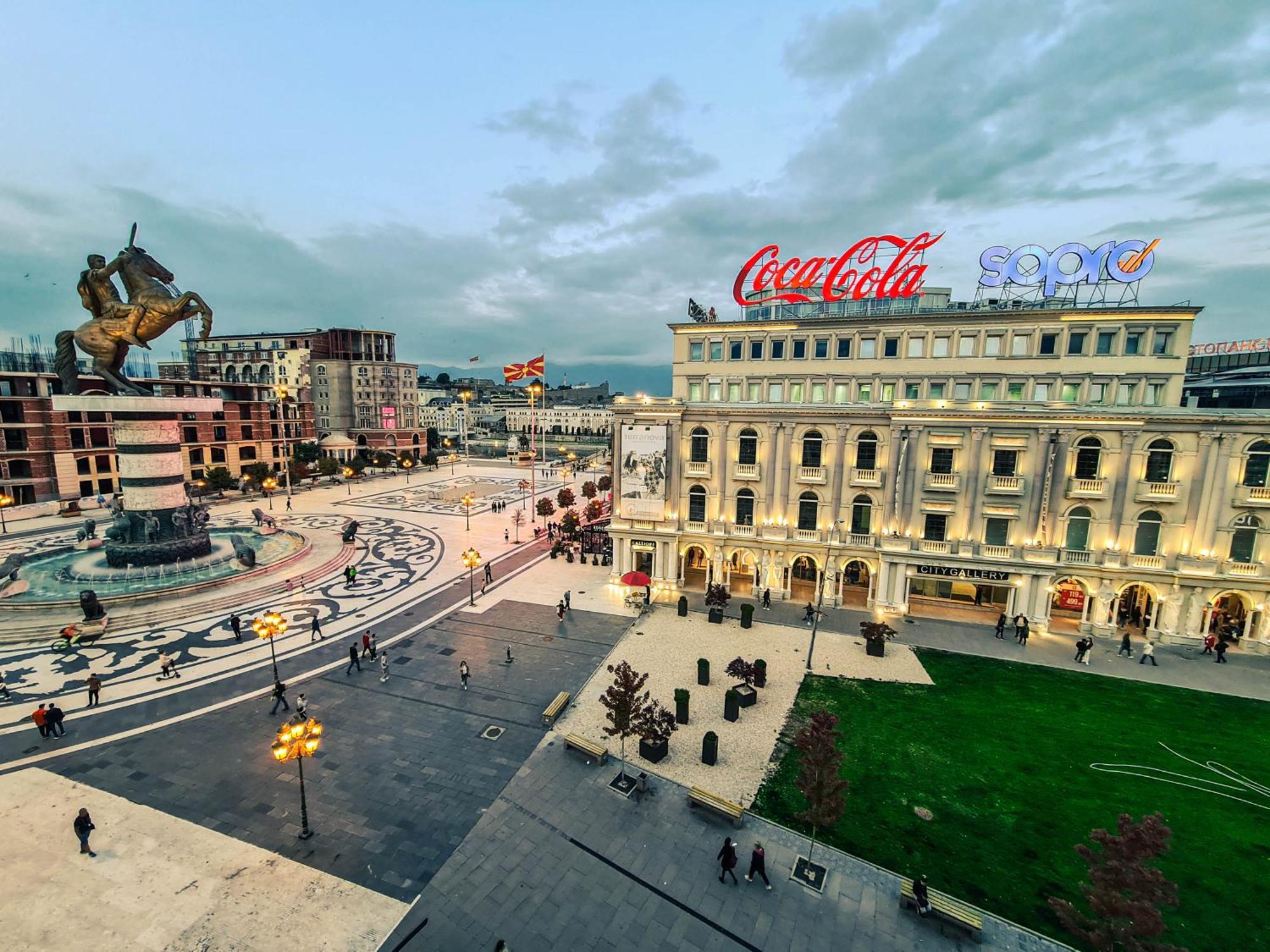 Fantazy Apartment Main Square Skopie Exterior foto